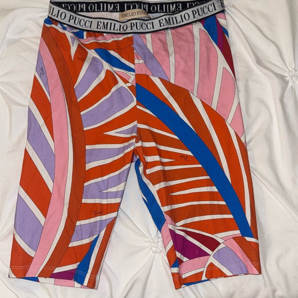 Pucci Biker Shorts
